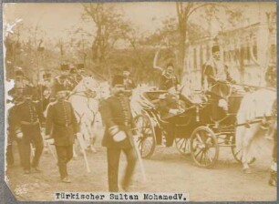 Türkischer Sultan Mohamed V.