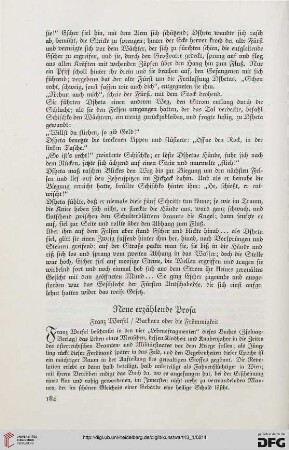 Neue erzählende Prosa: Barbara oder die Frömmigkeit