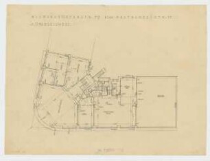 Wohn- und Geschäftshaus Wilmersdorfer Straße 116-117, Berlin-Charlottenburg: Grundriss 1. Obergeschoss 1:100
