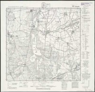 Meßtischblatt 3861 : Köbnitz, 1936 : Köbnitz. - Aufn. 1891, bericht. 1933, letzte Nachtr. 1935/36. - 1:25000. - [Berlin]: Reichsamt für Landesaufnahme, 1936. - 1 Kt.