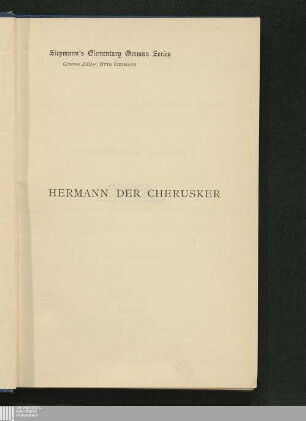 Hermann der Cherusker und die Schlacht im Teutoburger Walde