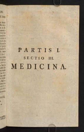 237-376, Sectio III. Medicina