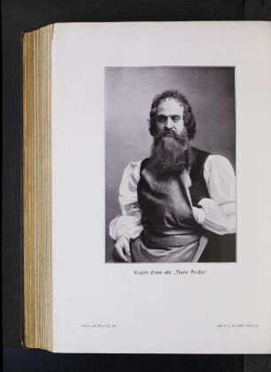 Eugen Gura als "Hans Sachs"