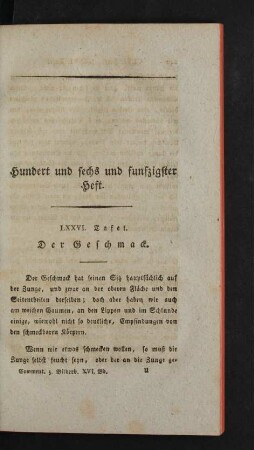 Hundert und sechs und funfzigster Heft.