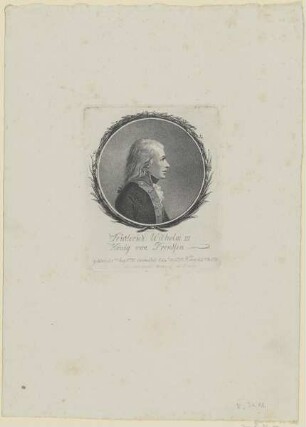 Bildnis des Friederich Wilhelm III. von Preußen