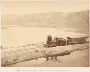 Puno-Arequipa-Eisenbahn am Lago de Titicaca bei Puno