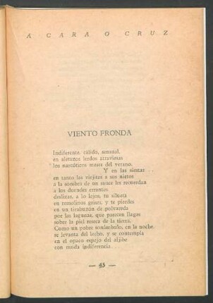Viento fronda