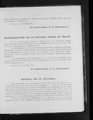 Auslieferungsverkehr mit den Vereinigten Staaten von Amerika