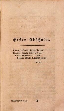 Leben Thaten und Sittensprüche des lahmen Wachtel-Peters, 2