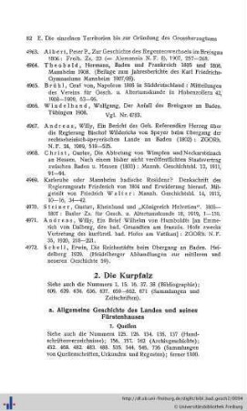 2. Die Kurpfalz.