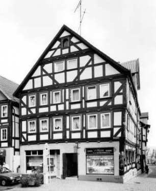 Doppelhaus; Alsfeld, Untergasse 1, Untergasse 3