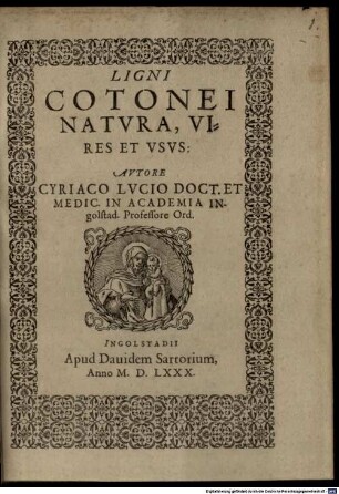 Ligni Cotonei Natura, Vires Et Usus
