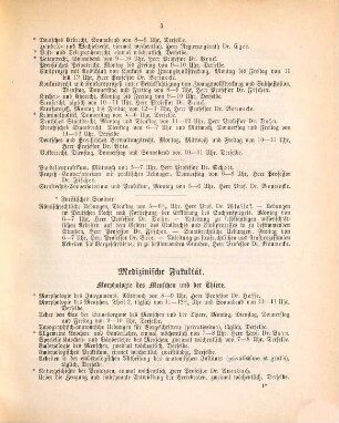 Verzeichnis der Vorlesungen an der Schlesischen Friedrich-Wilhelms-Universität zu Breslau. 1891, SS