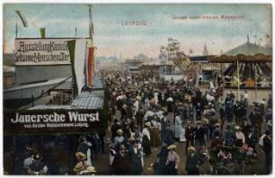 Leipzig. Gruss vom neuen Messeplatz
