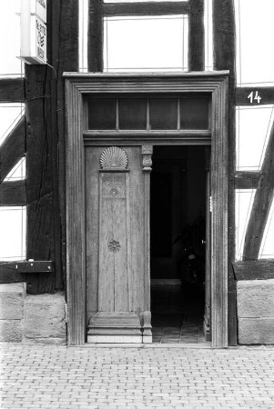 Wohnhaus (Wohnhaus, Fachwerk); Rosenthal, Obertor 14