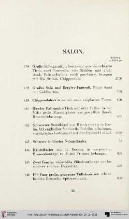 Salon (Nr. 138-220)