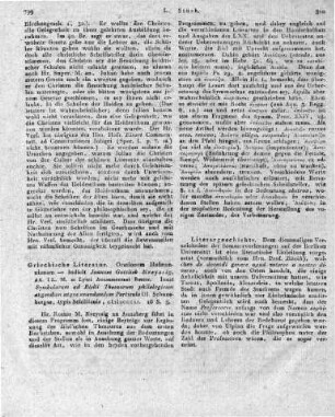 [Rezension der Einleitung (vermutlich von Prof. Böckh) zum Verzeichnis des Sommersemesters der Berliner Universität.]