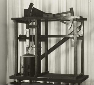 Modell einer Newcoman-Dampfmaschine : Newcomen-Modell, 1760