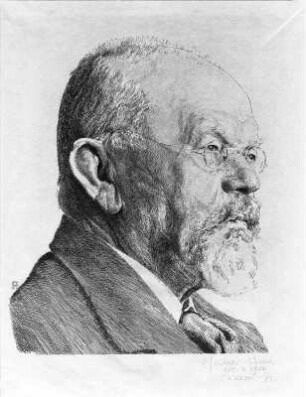 Bildnis Prof. Moritz Meurer (Rom)