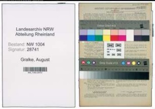 Entnazifizierung August Gralke , geb. 28.08.1898 (Stahlgiesser)