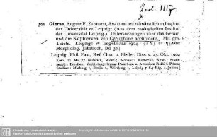 Zoologia 1117