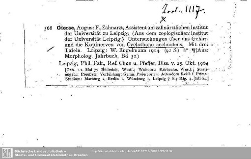 Zoologia 1117