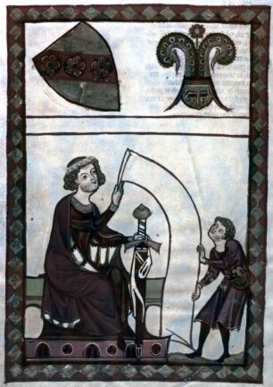 Manessische Liederhandschrift oder Große Heidelberger Liederhandschrift — Der Burggraf von Rietenburg, Folio 119verso