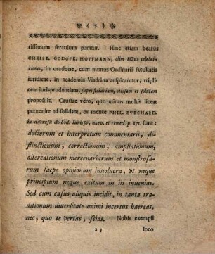Io. Wilhelmi Dietmari, I.V.D. ... Programma De Praeventione Et Litis Pendentia