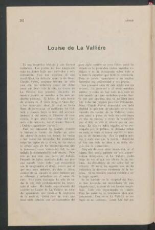 Louise de La Valliére