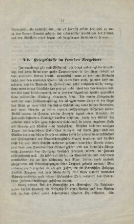 VI. Kriegsschiffe im fremden Seegebiete