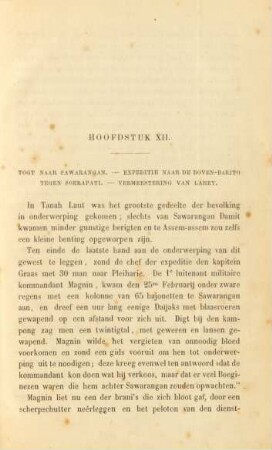 Hoofdstuk XII. Togt naar Sawarangan ...