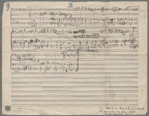 Sinfonie Nr. 6. Skizzen - BSB Mus.ms. 7661