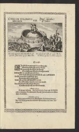 VIII. Crucem Tolerato Minorem