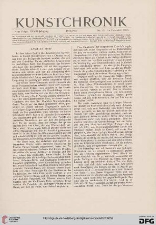 Kasseler Brief