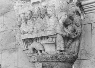Mahl des Herodes und Tanz der Salome