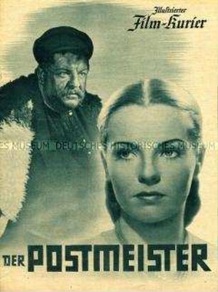 Filmzeitschrift zu dem deutschen Spielfilm "Der Postmeister"