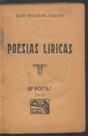 Poesías líricas