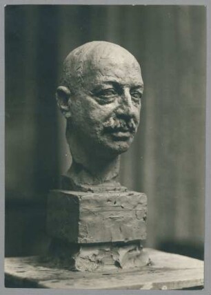 Porträt Rotbart, 1925, Ton