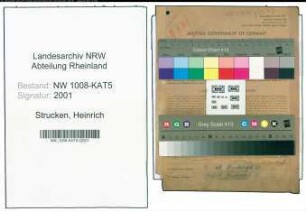 Entnazifizierung Heinrich Strucken , geb. 14.05.1894 (Kassierer)