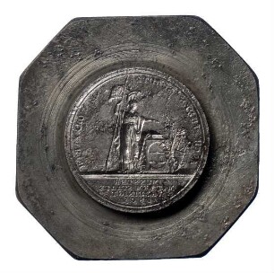 Döll, Johann Veit: Huldigung an Friedrich Wilhelm III. in Münster