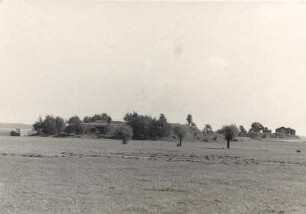 Landschaftsbild bei Luppa : Krajina njedaloko Łupoje