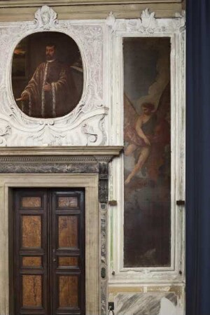 Szenen aus der Genesis — Ein Engel erscheint und zeigt Hagar einen Brunnen