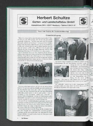 Neues vom Neubau der Seniorenwohnanlage Grundsteinlegung