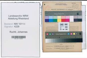Entnazifizierung Johannes Ruchti , geb. 17.03.1909 (Friseur)