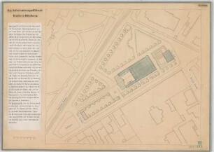 Fischer, Theodor; Nürnberg; Reformations - Gedächtniskirche - Lageplan