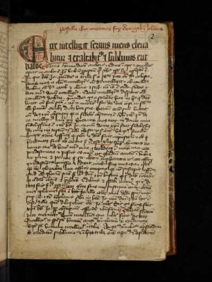 Prooemium. Postilla Bonaventure super ewangelium Johannis. Ecce intelliget servus meus …