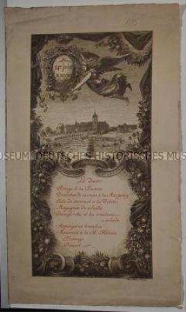 Speisekarte vom 24. Juni 1895