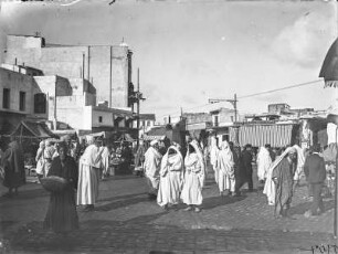 Straßenansicht : Straße in Tunis