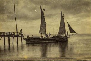 Segelboot (Philippinen-Aufenthalt 1897-1932 - Album Philippinen)