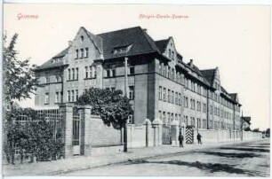 Grimma. Königin-Carola-Kaserne